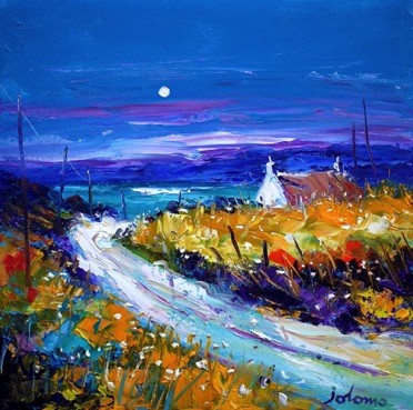 Misty Evening Uisken Isle of Mull 16x16 Misty Evening Uisken Isle of Mull 16x16